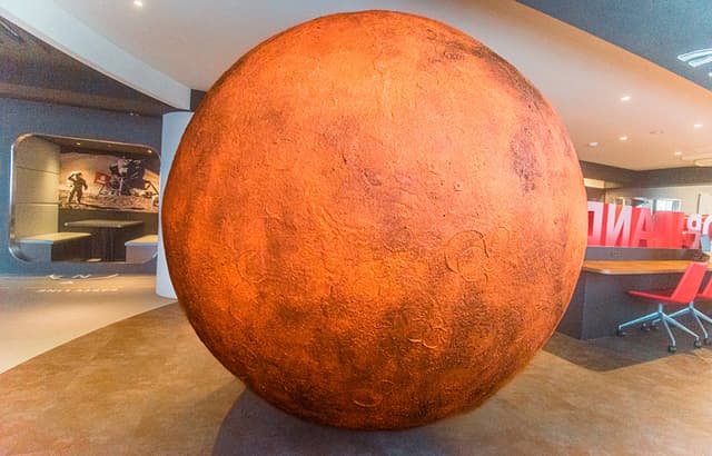 火星をテーマにしたIOBIのオフィス