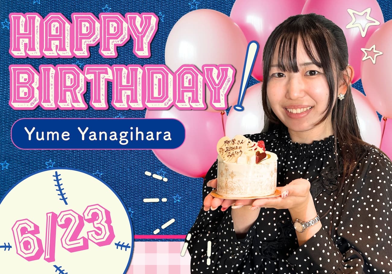 キャストの柳原のお誕生日をお祝いしました!